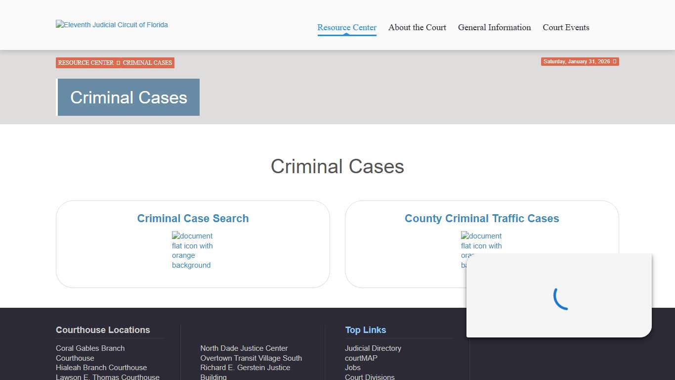 Criminal Cases